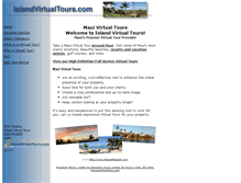 Tablet Screenshot of islandvirtualtours.com